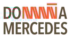 Doña Mercedes - Marca de productos gourmet o servicios. Logo con diseño de letras personalizadas en tonos tierra y naranja. Doña Mercedes - Marca de productos gourmet o servicios. Logo con diseño de letras personalizadas en tonos tierra y naranja.