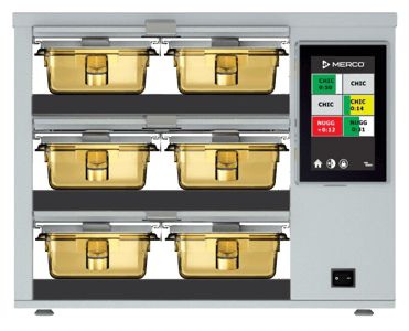 Mantenedores de temperatura de alimentos Merco